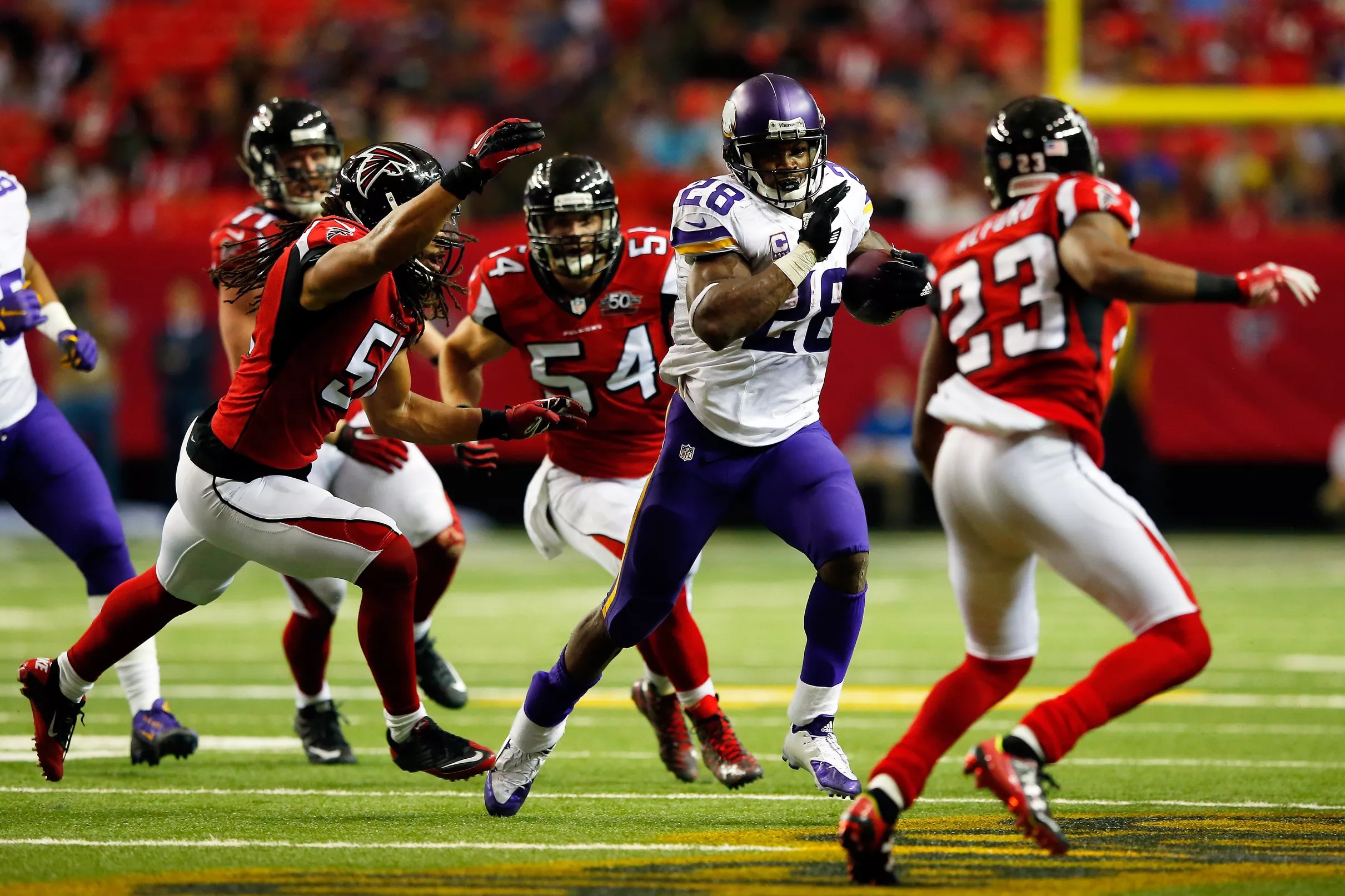Intriguing players to watch in Falcons vs. Vikings