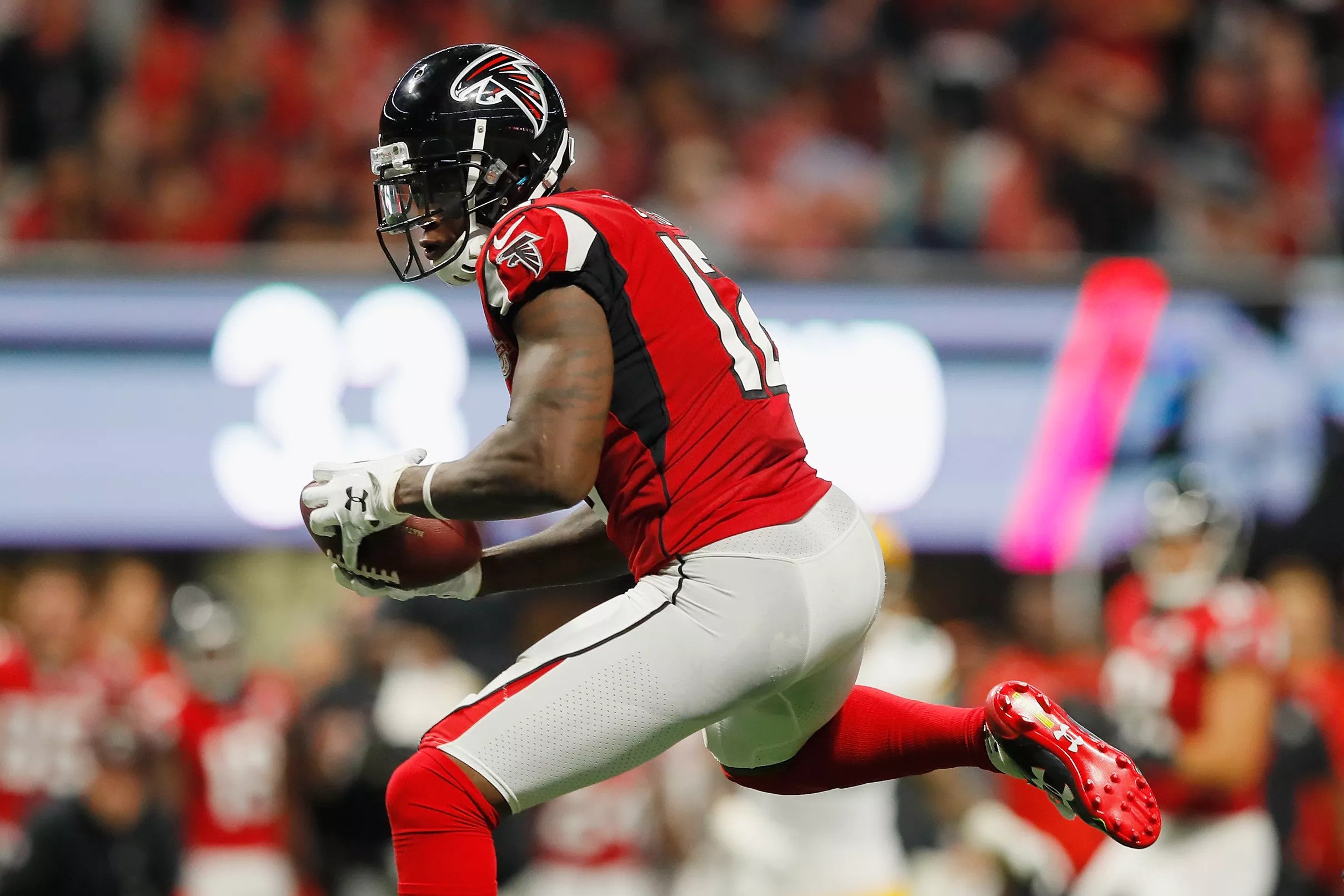 The Falcons have two of the highestgraded receivers in the NFL, per