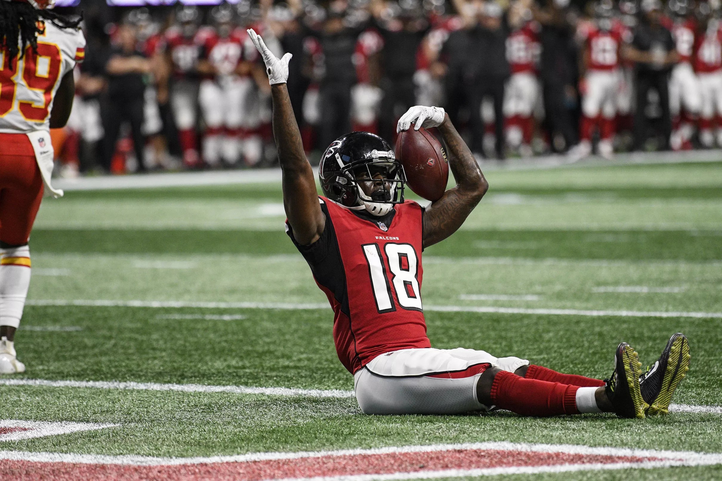 PFF Calvin Ridley, Brian Poole standouts from Chiefs vs