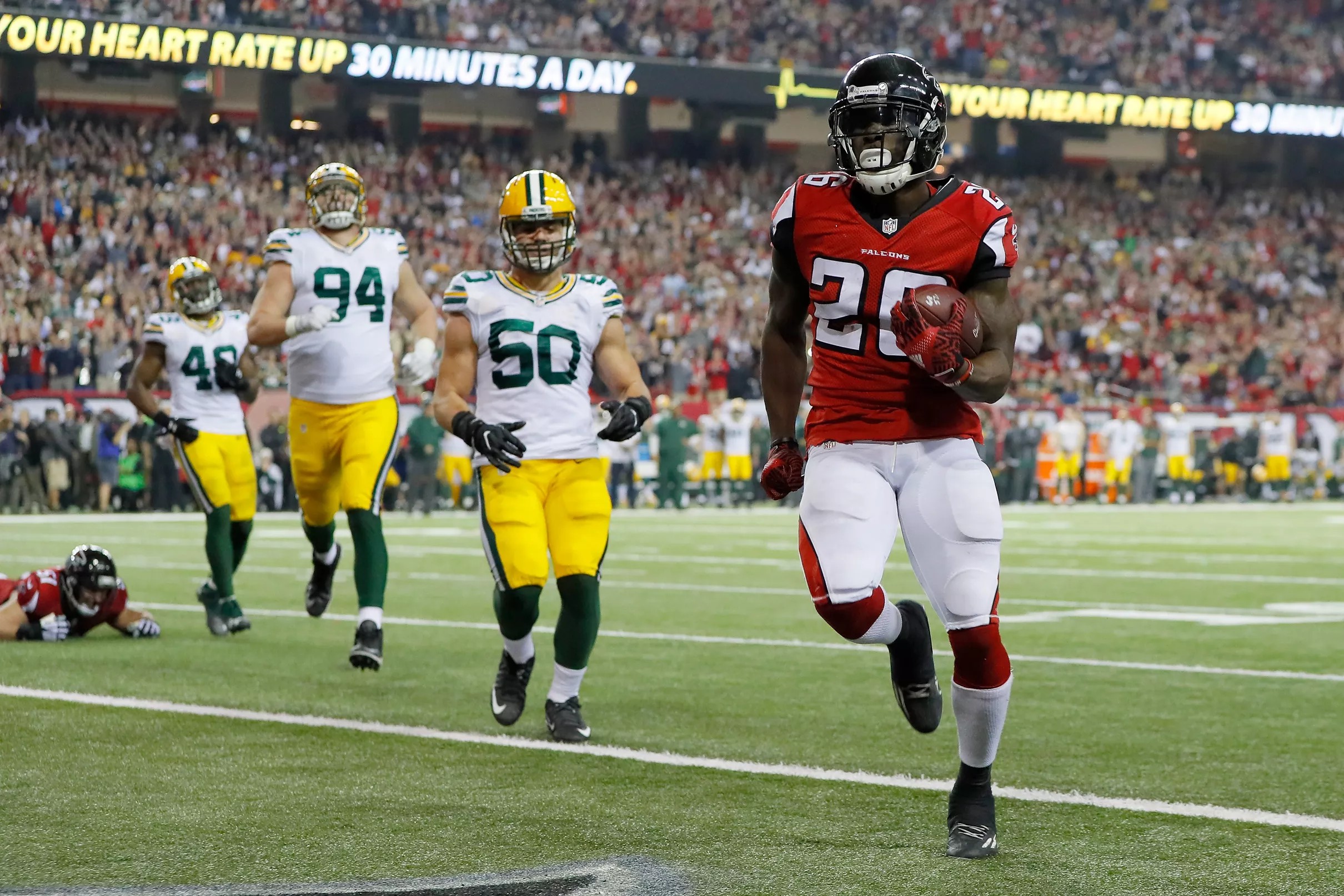 Falcons vs. Packers By the Numbers stats preview