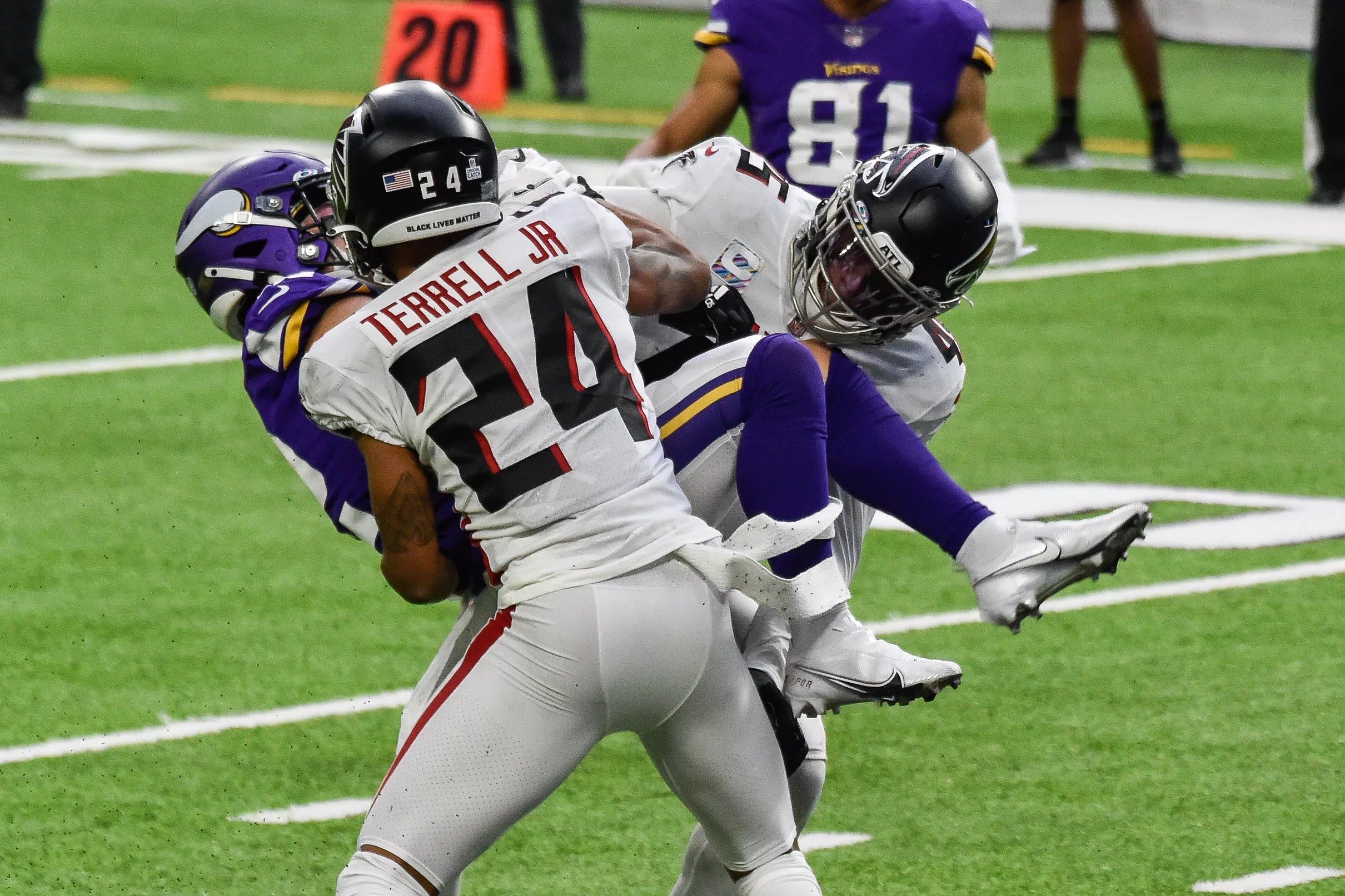 A.J. Terrell has graded out as the NFL’s best rookie corner