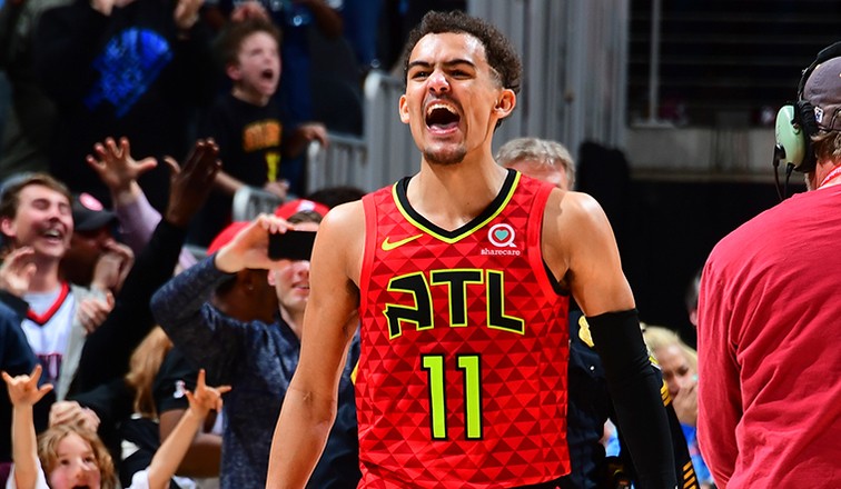 Trae Young Named Finalist For Kia NBA Rookie Of The Year