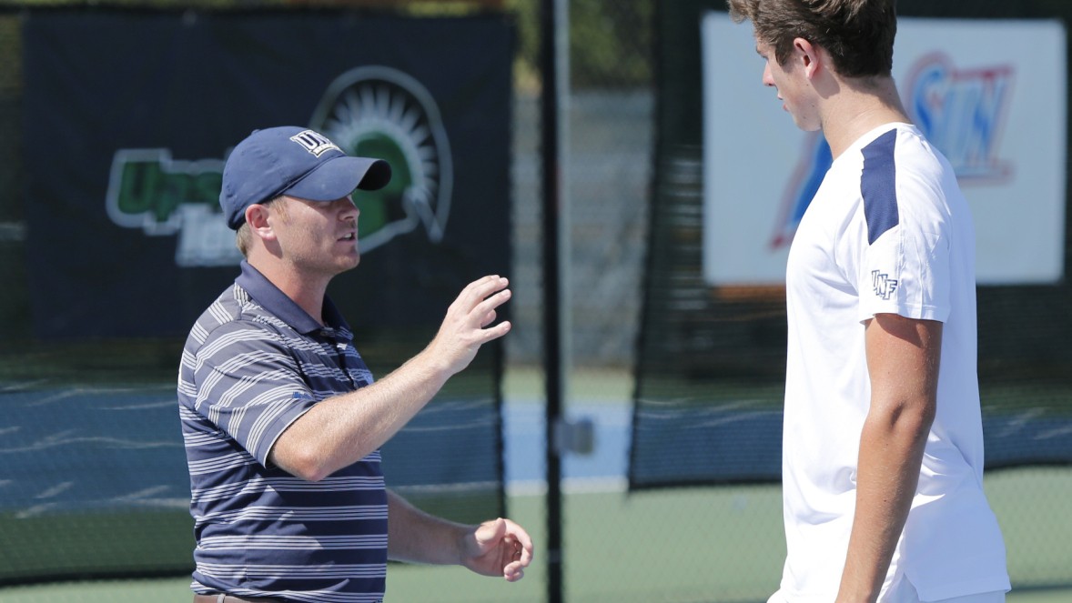 Mark Finnegan New Men's Tennis Assistant Coach