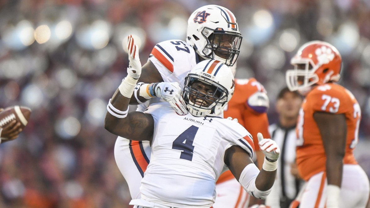 Defensive line sets the tone for Auburn defense