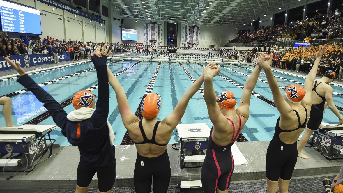 Auburn has nine swimmers selected to Women’s S&D national championships
