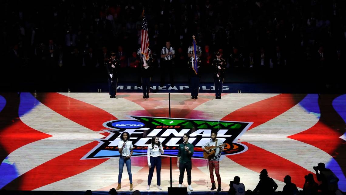 Watch a different take on the national anthem at the 2019 NCAA