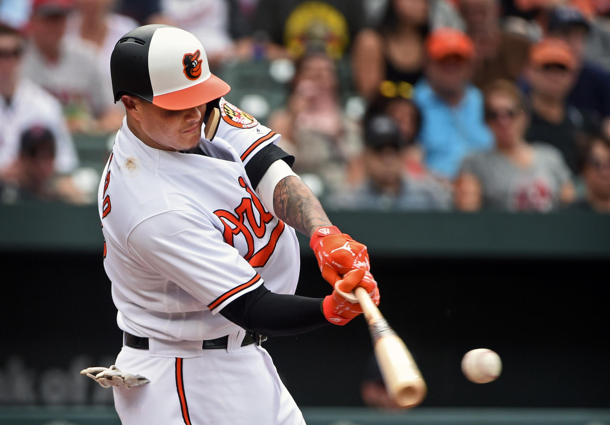 Orioles' Manny Machado increases lead at shortstop in AL AllStar voting