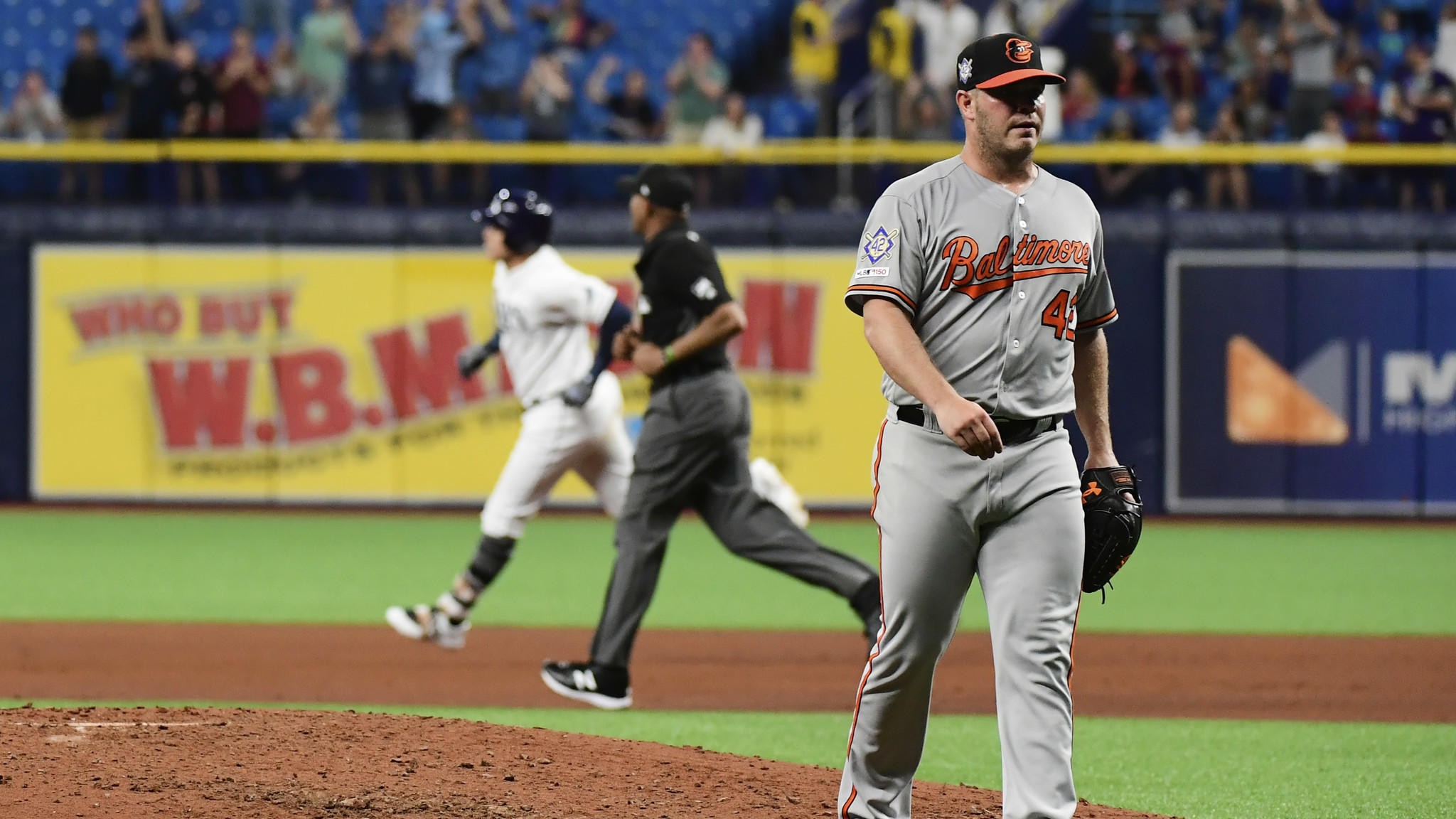 Orioles pitchers gave up a record number of home runs in the first