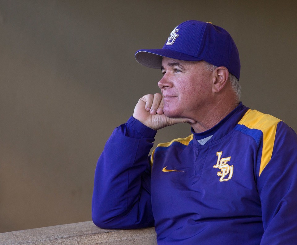 LSU Baseball Coach Paul Mainieri Unsure Who Will Be Tigers' Sunday Starter