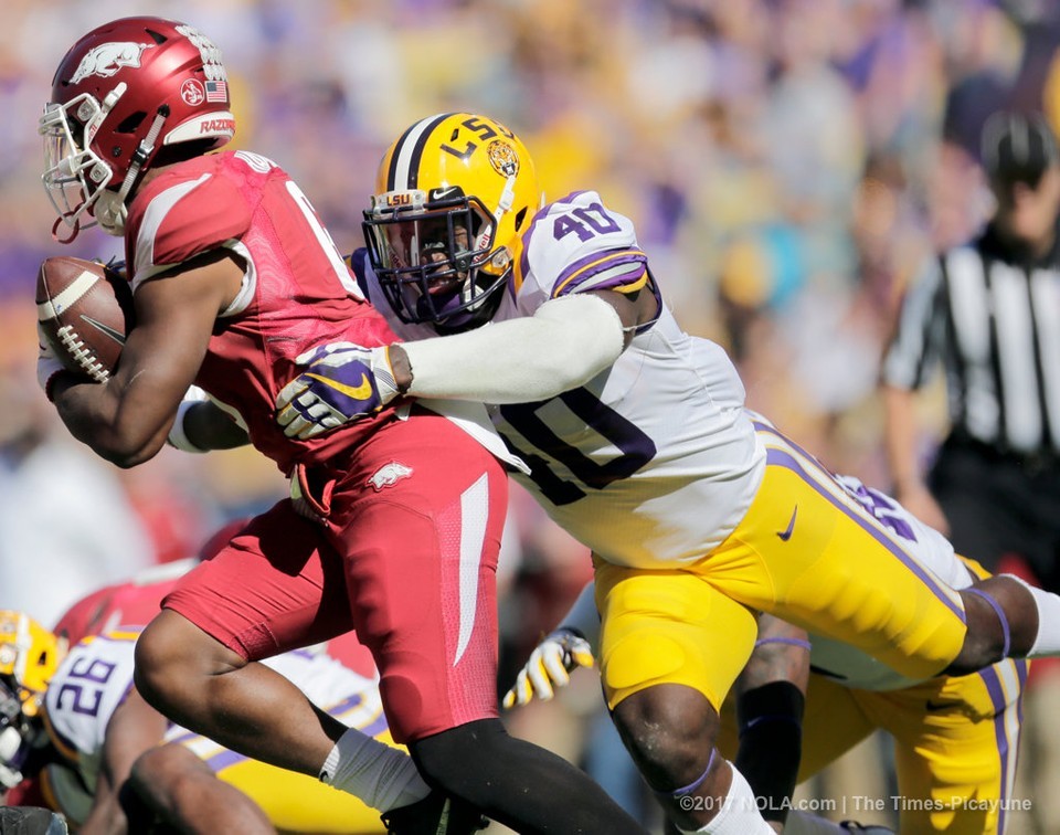 LSU's Devin White named SEC defensive player of the week a record 4th time