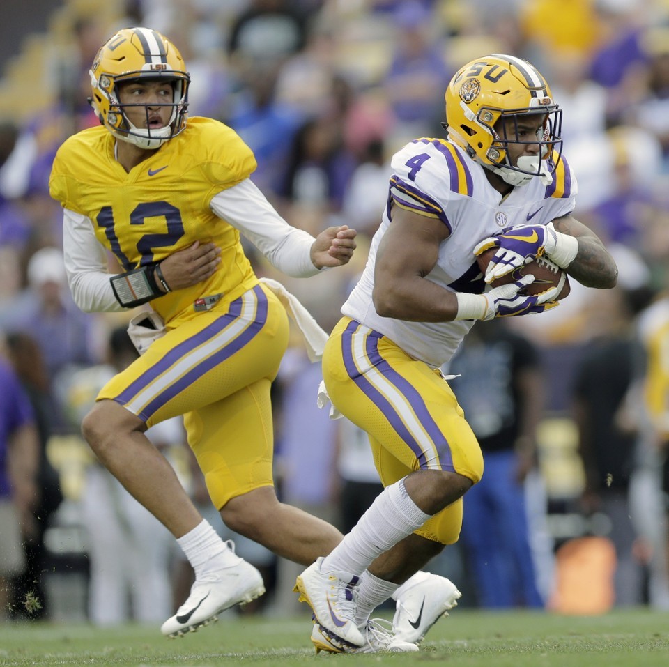 Which LSU running back will get the most carries?