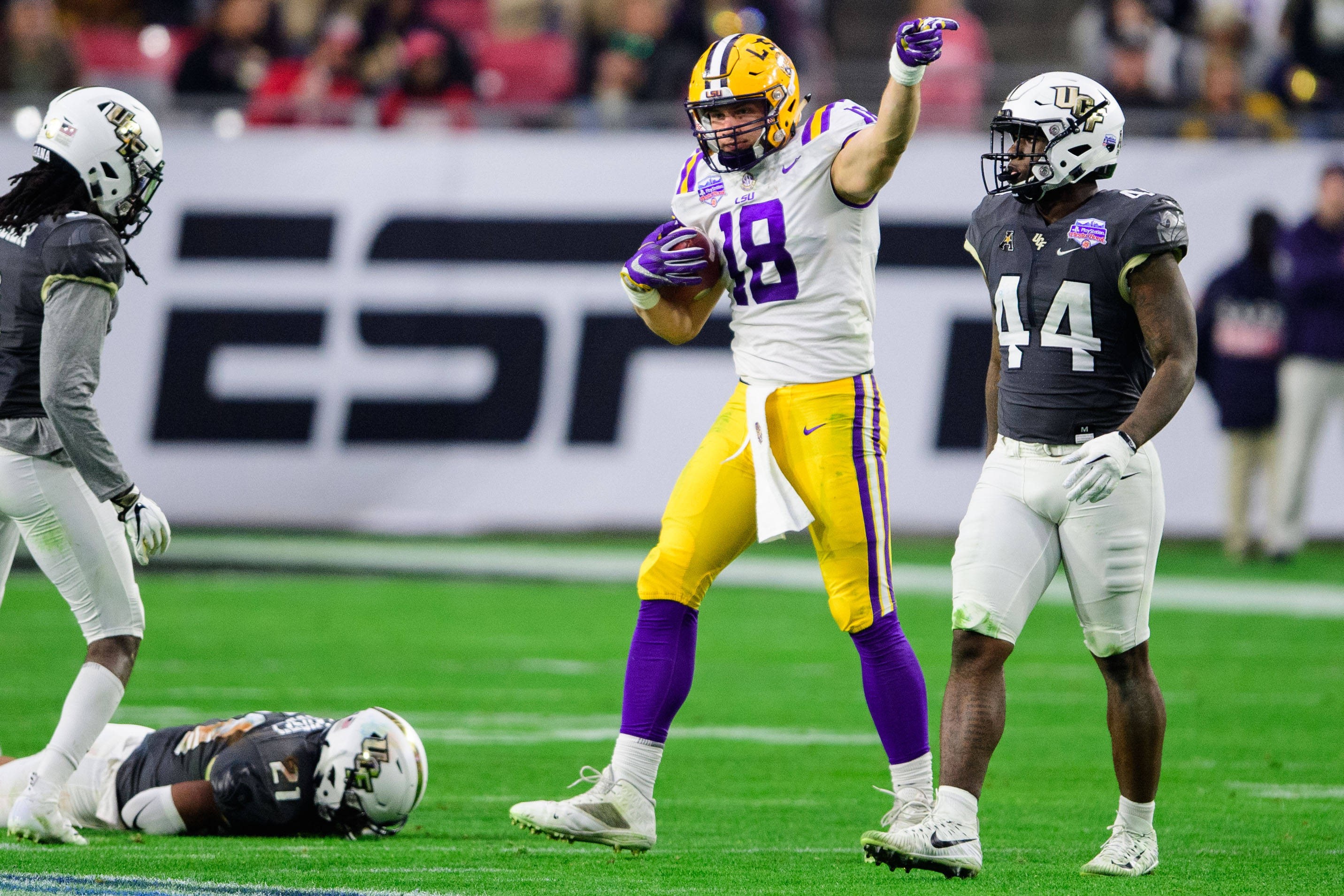 Football No. 18 Moreau Selected by Raiders