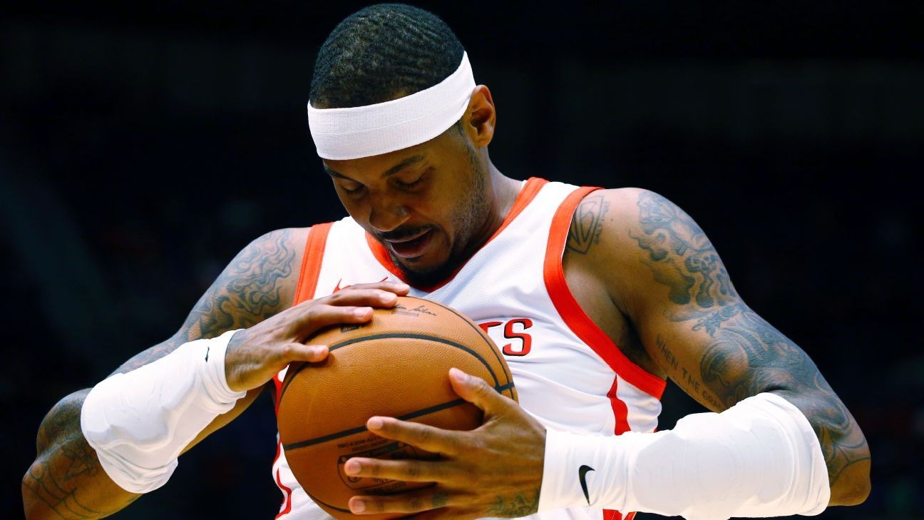 melo lebron lakers