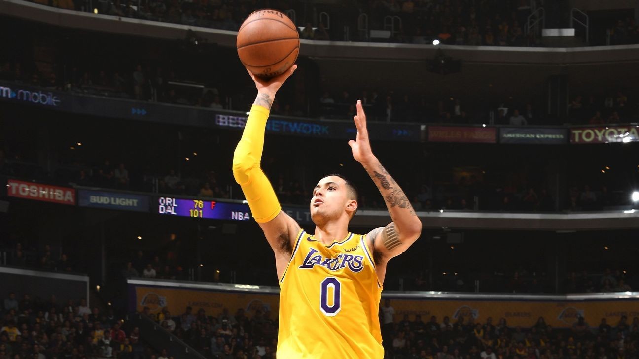 kyle kuzma stats against sacramento kings oct 8 2017