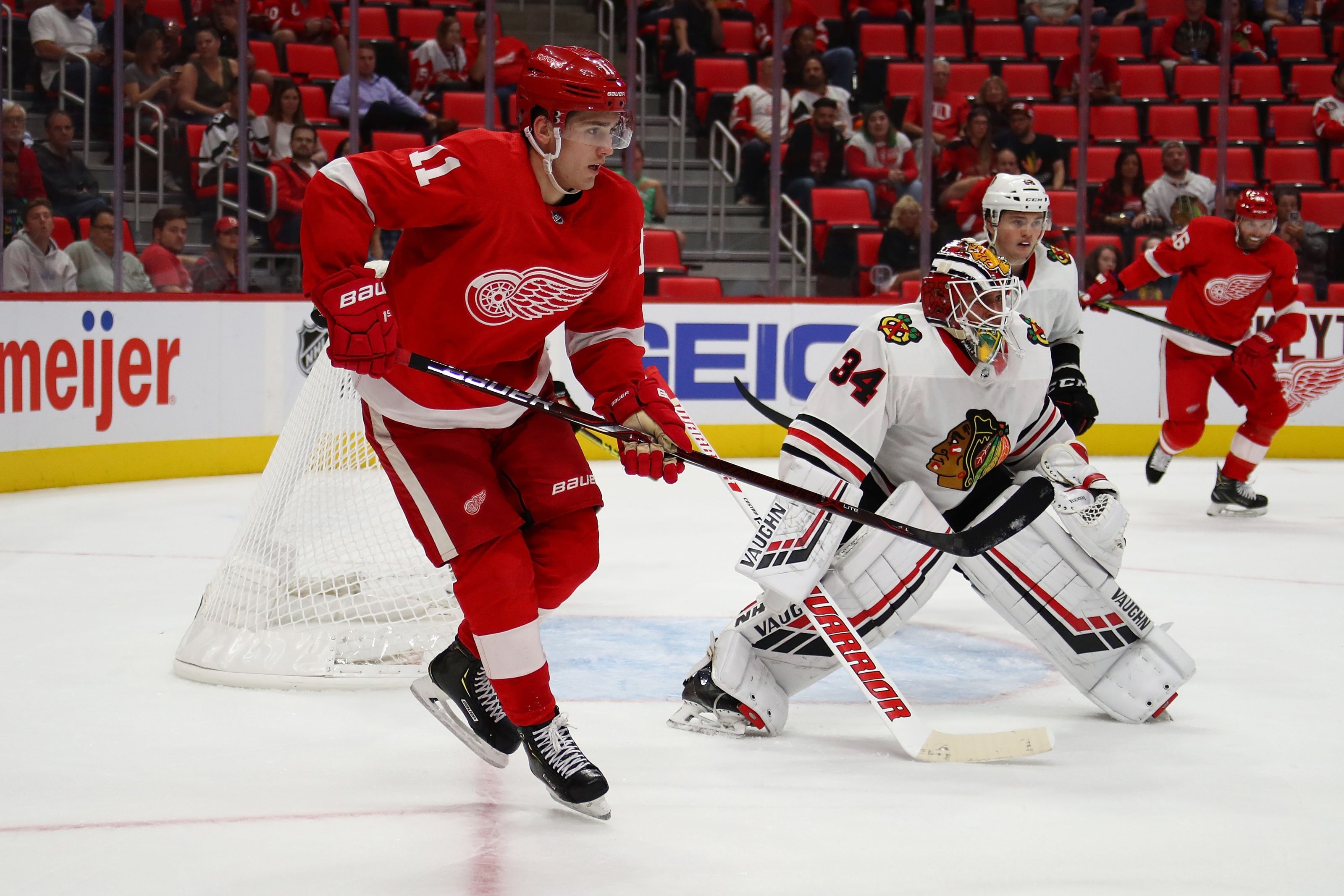How Are the Detroit Red Wings Top Five NHL Draft Picks Performing?
