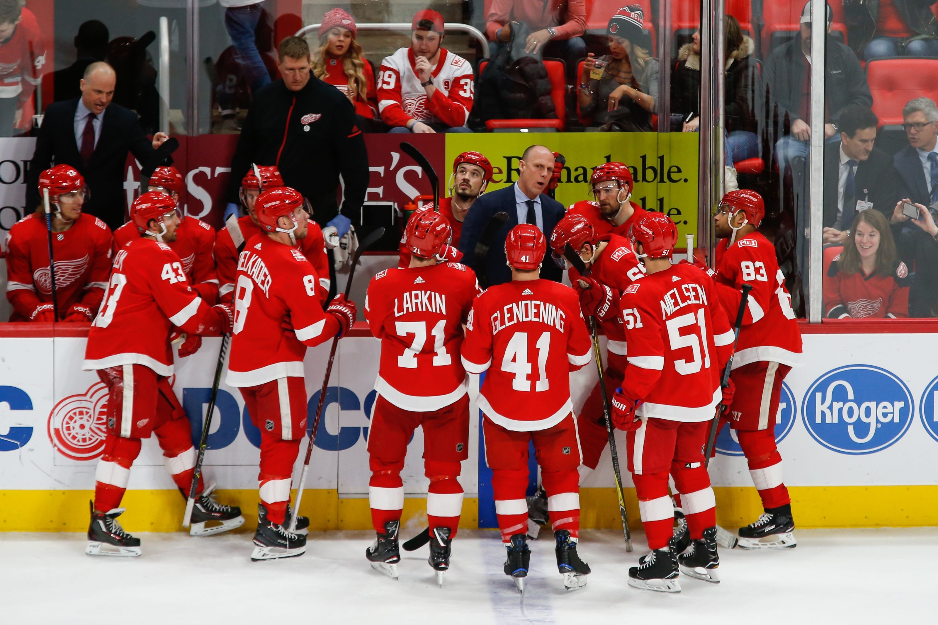 Detroit Red Wings The Forwards Wishful Line Combinations