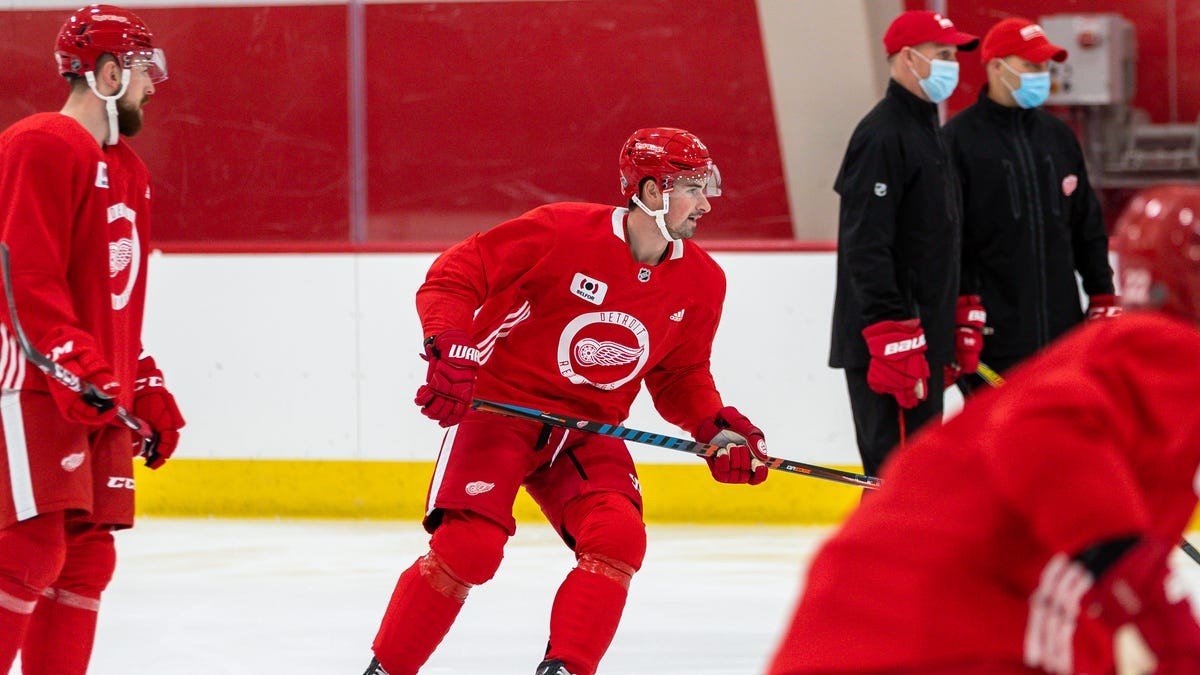 Detroit Red Wings training camp Best photos
