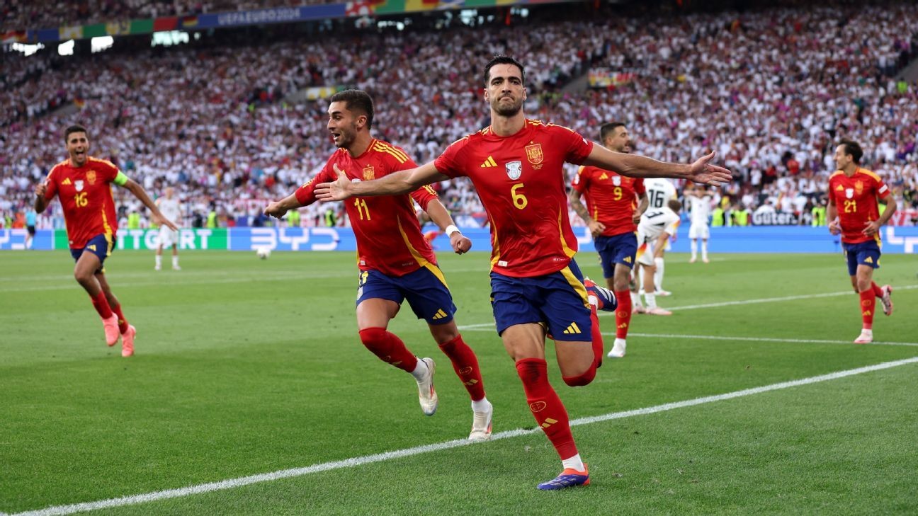 Euro 2024 semifinal Spain v France live updates, highlights