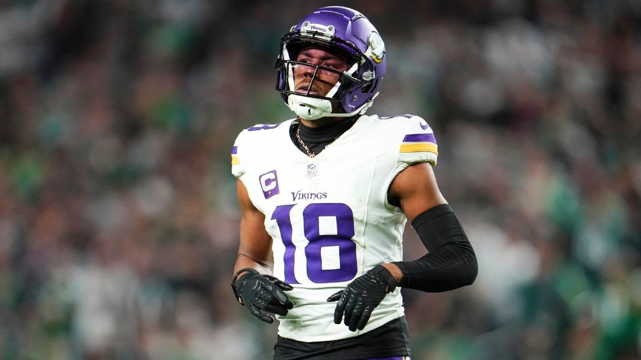 Justin Jefferson 'tired' of trade talk surrounding 0-3 Vikings