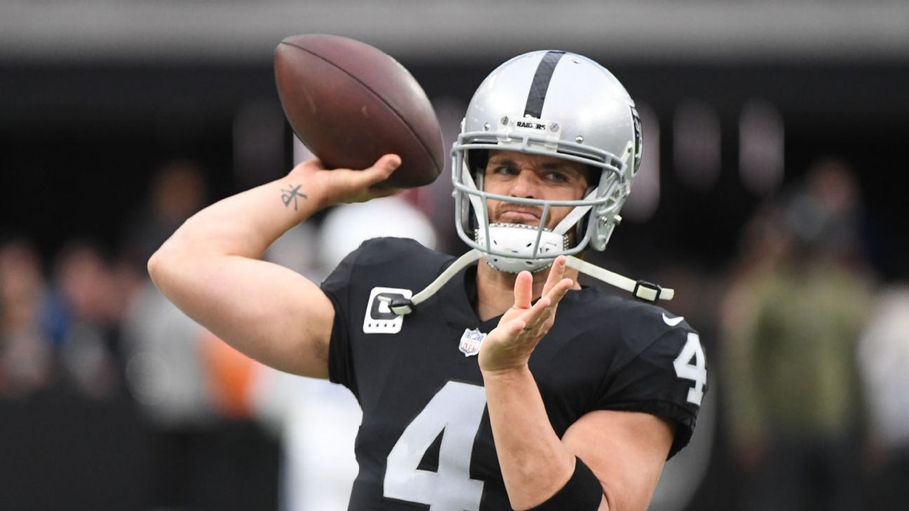 Derek Carr hits open market after release from Raiders