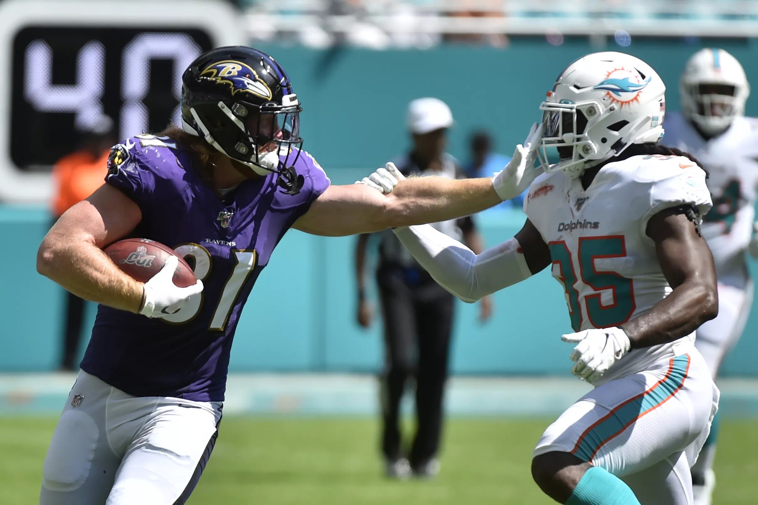 Ravens vs. Dolphins Play of the game