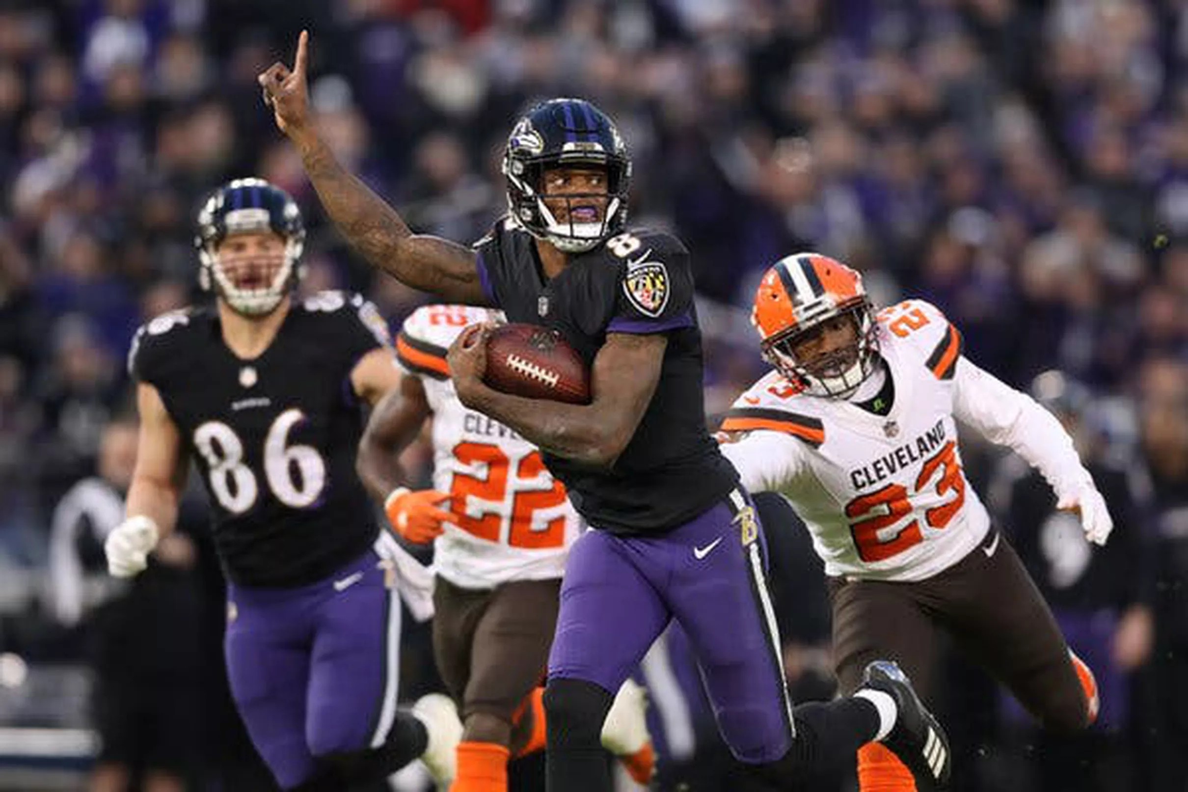 stream ravens browns