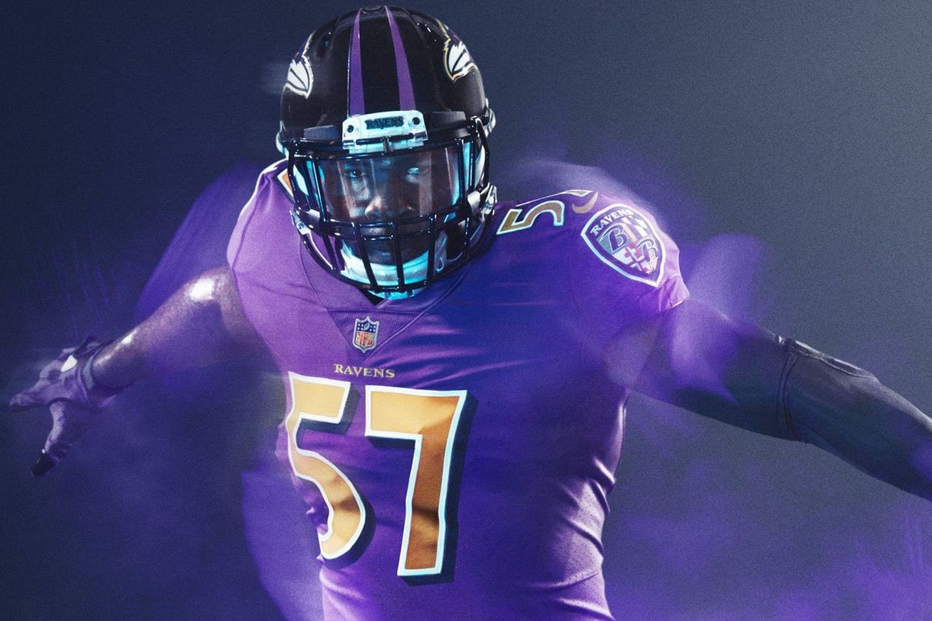OFFICIAL Ravens Color Rush jerseys announced, All AFC North jerseys inside