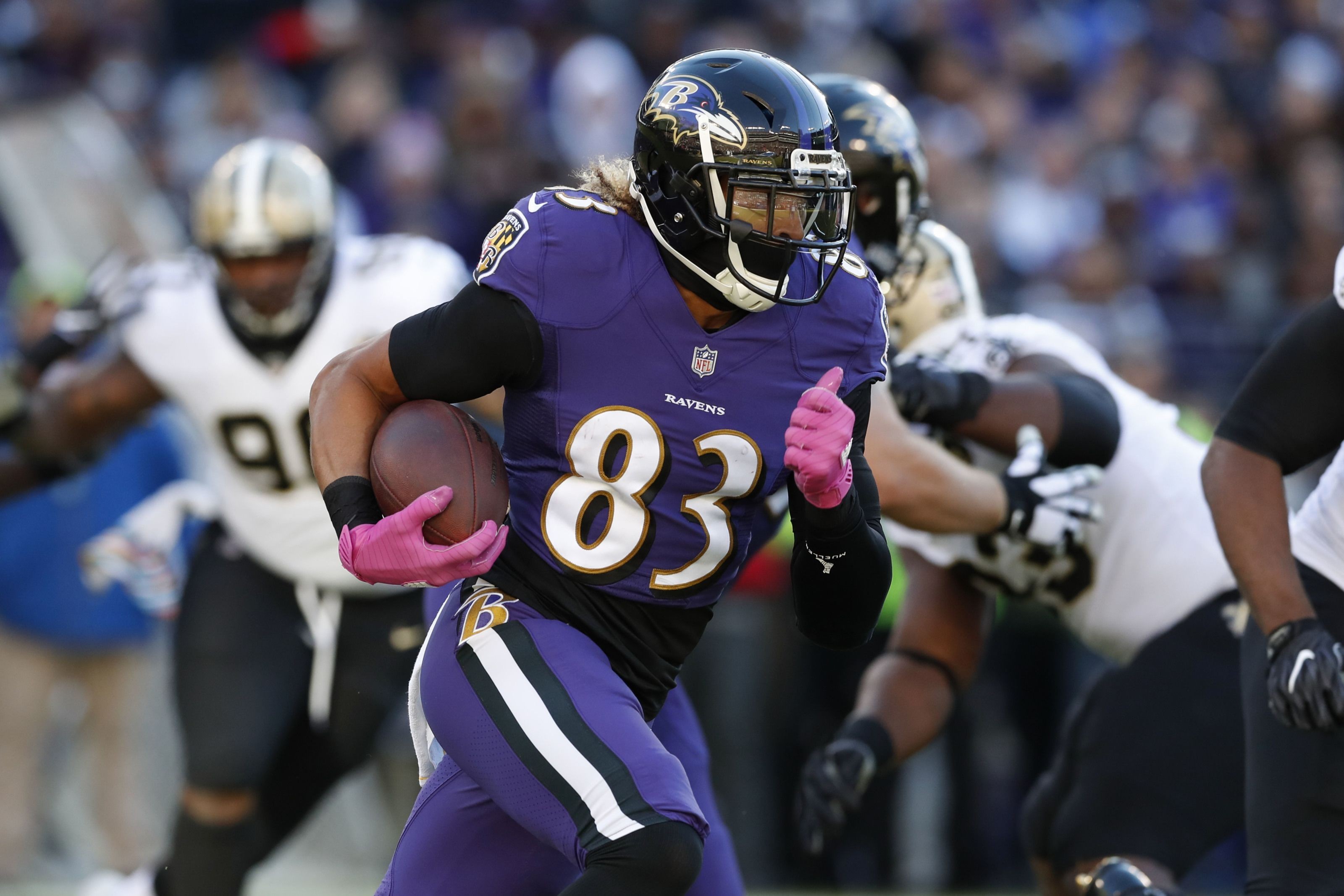 Baltimore Ravens Projecting which wide receivers make 53 man roster