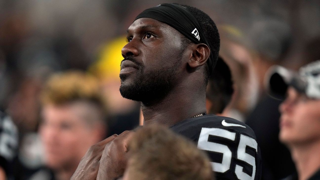 Raiders Release DE Chandler Jones