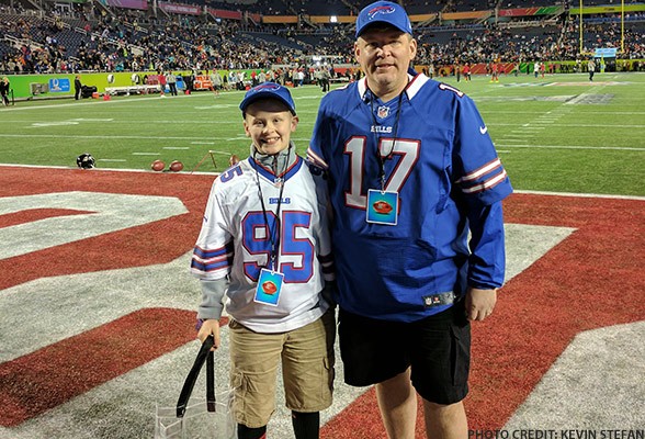 Bills Season Ticket Member enjoys VIP experience at Pro Bowl