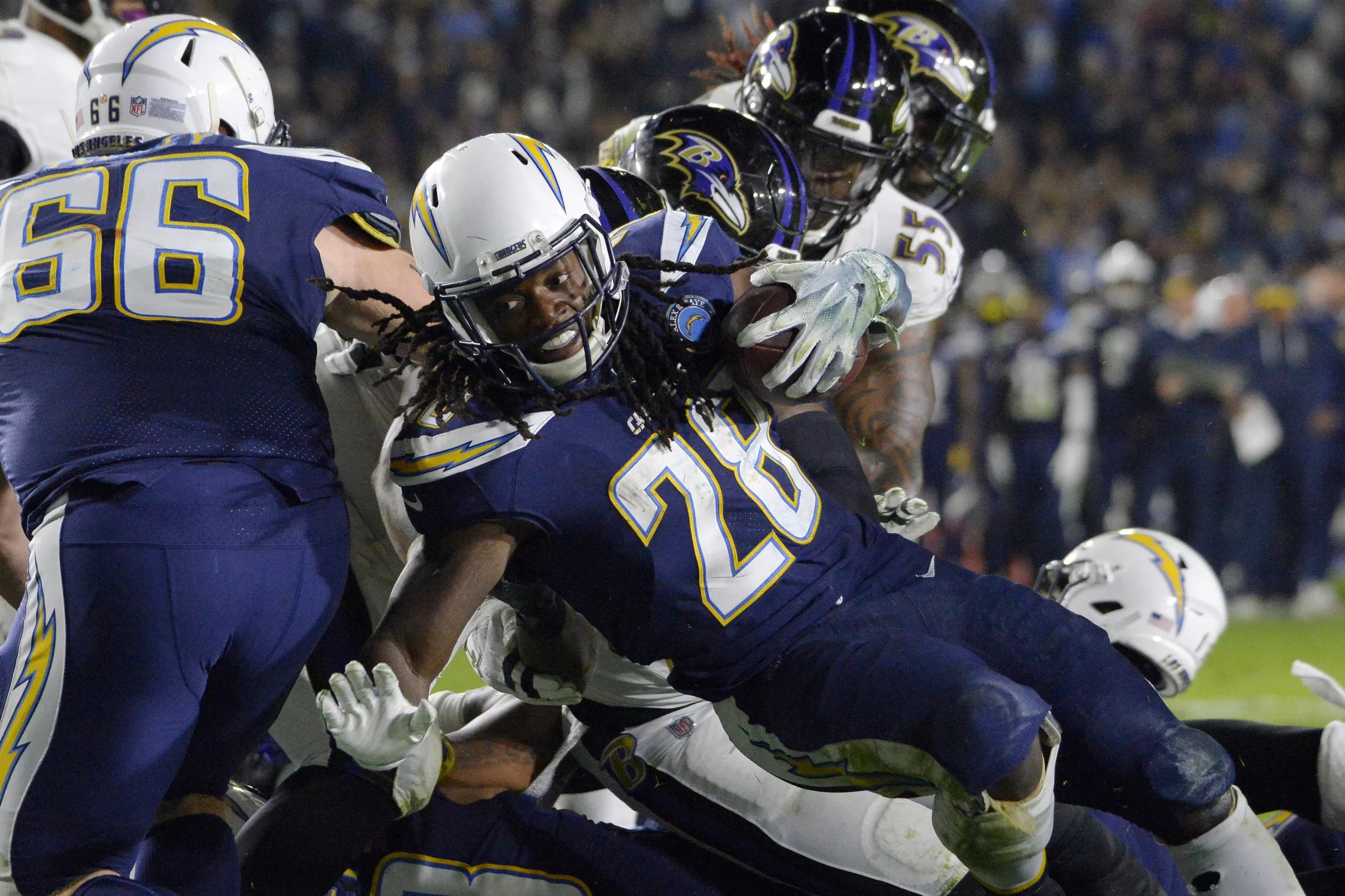 Chargers vs. Ravens playoff odds 2019 Betting lines and opening spread