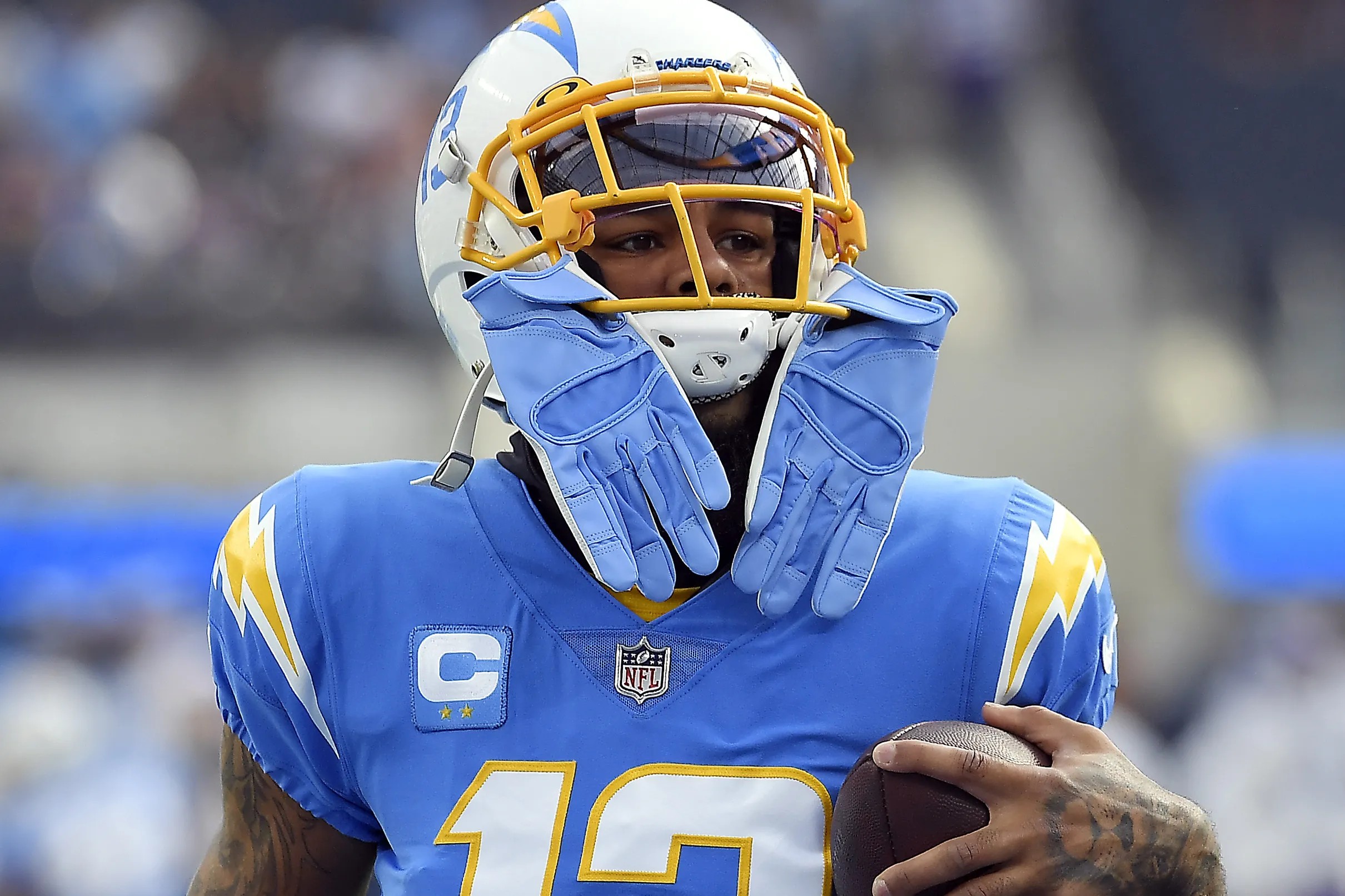 original chargers uniform