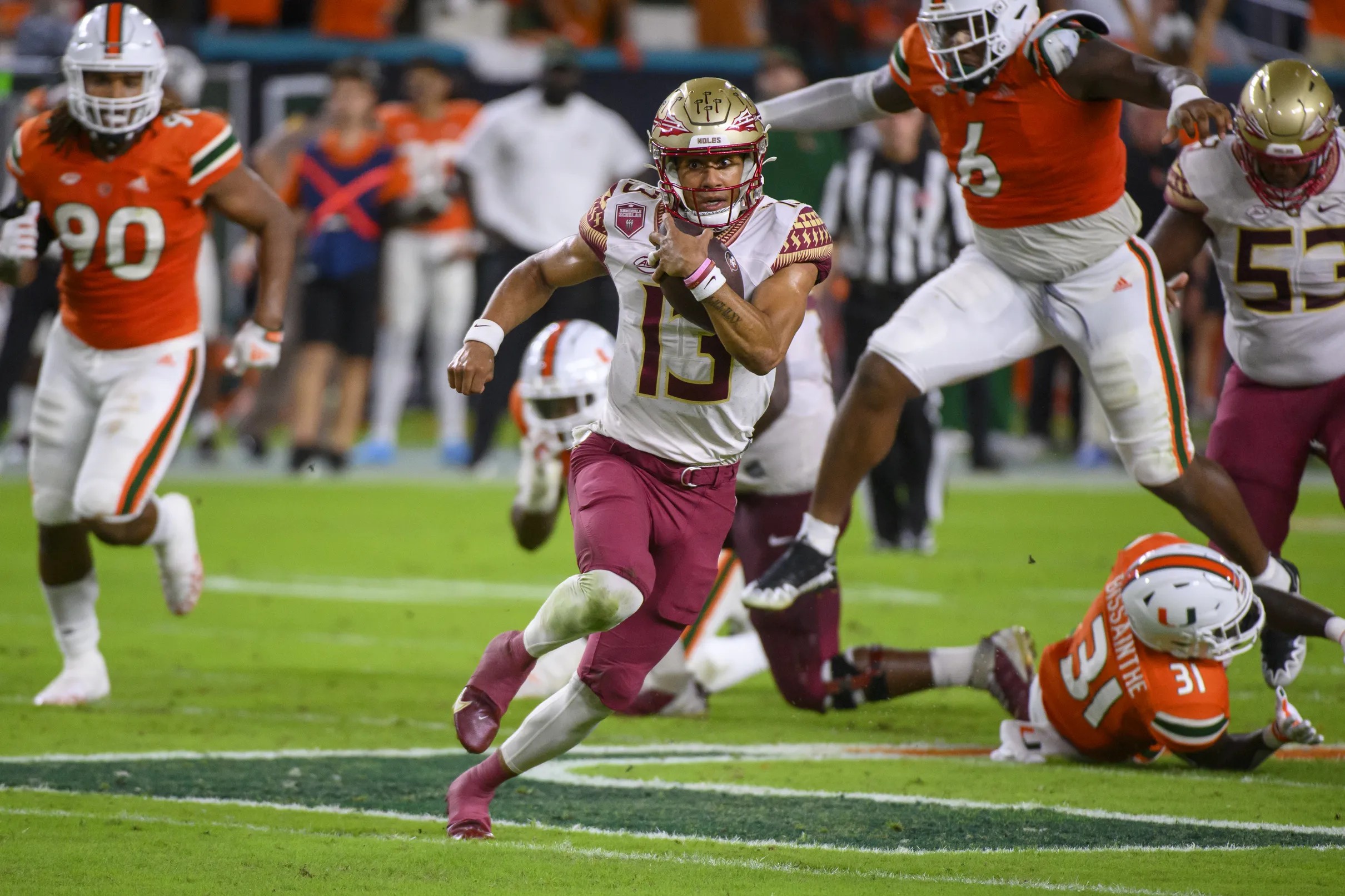 Staff Predictions Florida State Seminoles Vs Miami Hurricanes 6656