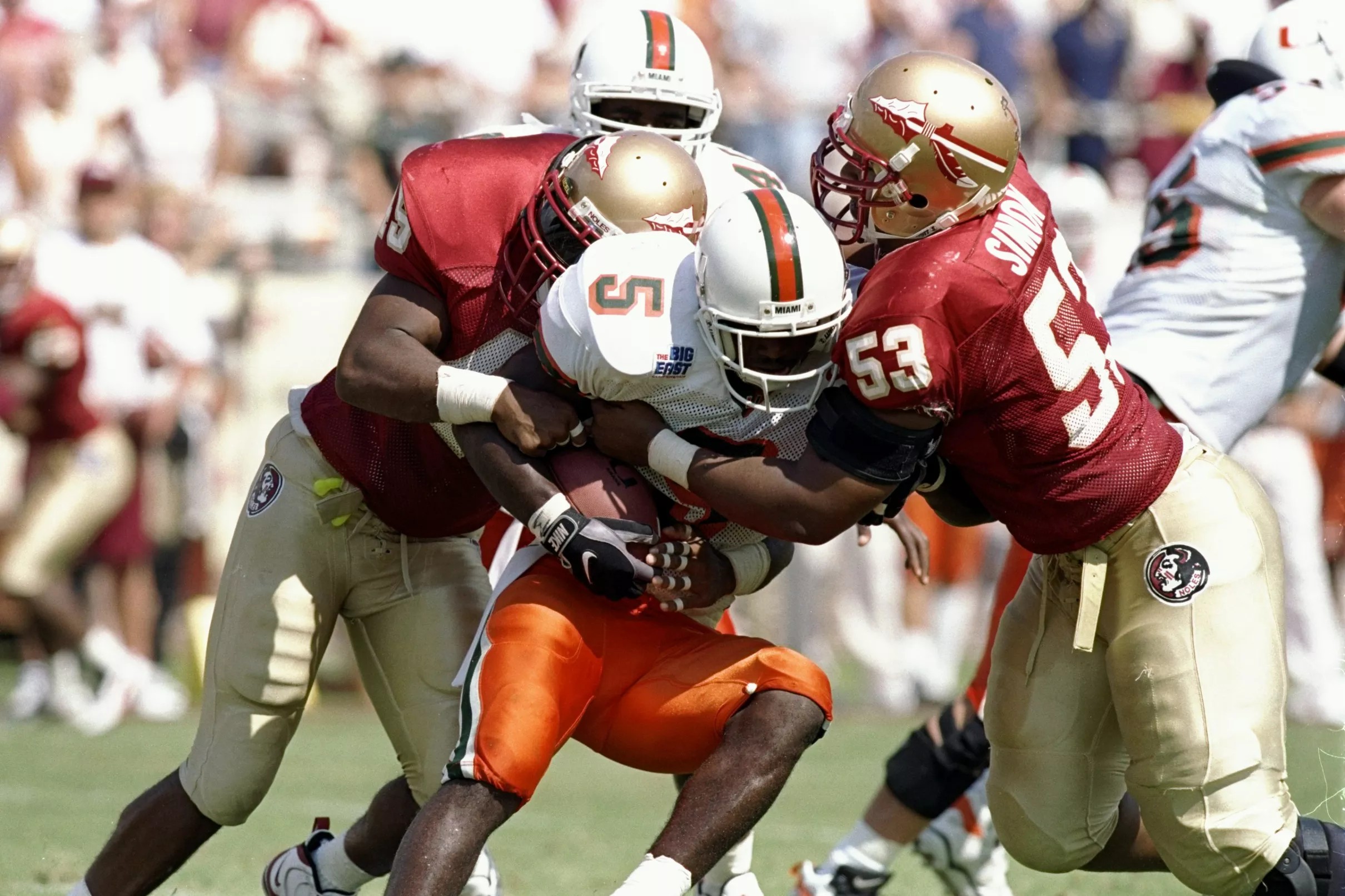 Vegas Line Florida State vs. Miami spread, over/under