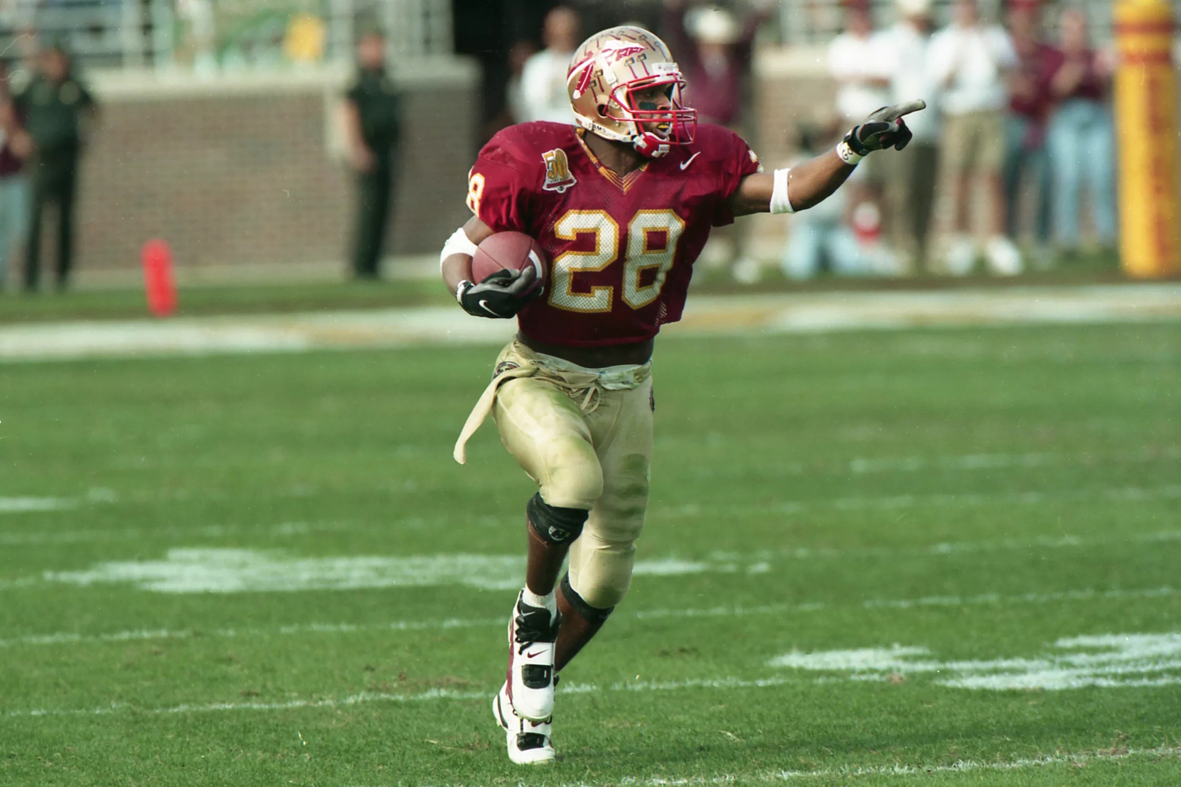 The Top 100 Fsu Football Plays No 49—warrick Dunn Sets Td Record In Style