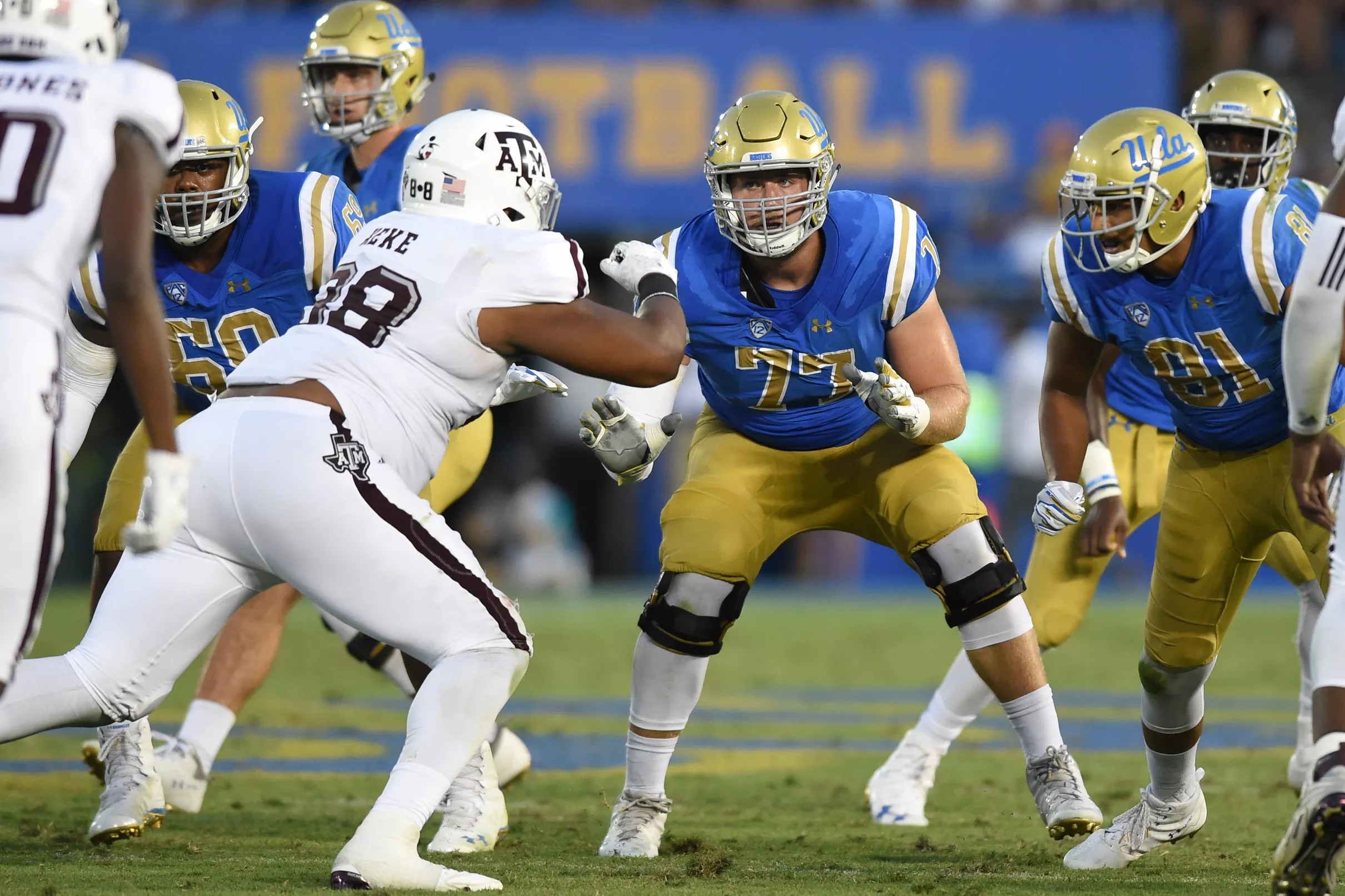 UCLA Football Kolton Miller Choosing to Enter NFL Draft