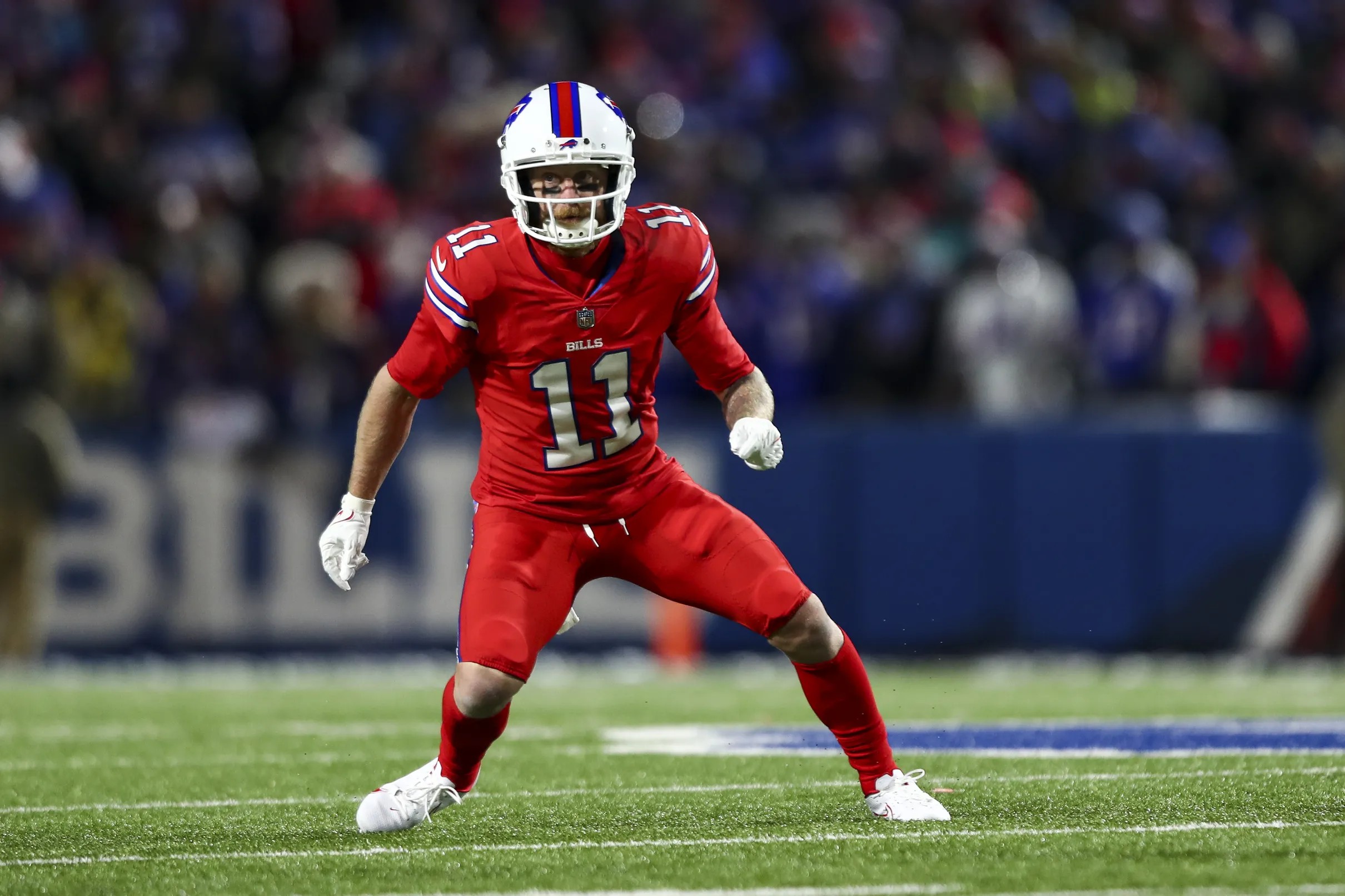 Buffalo Bills elevate wideout Cole Beasley, defensive end Kingsley