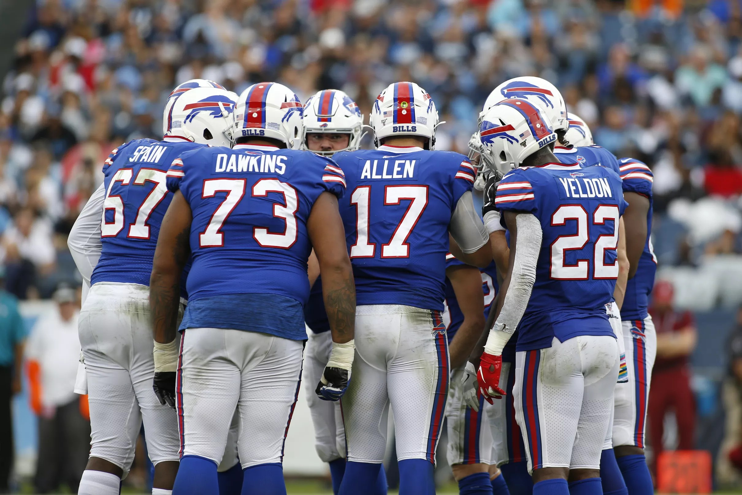 Buffalo Bills bye week injuries Offensive line, tight end, and running