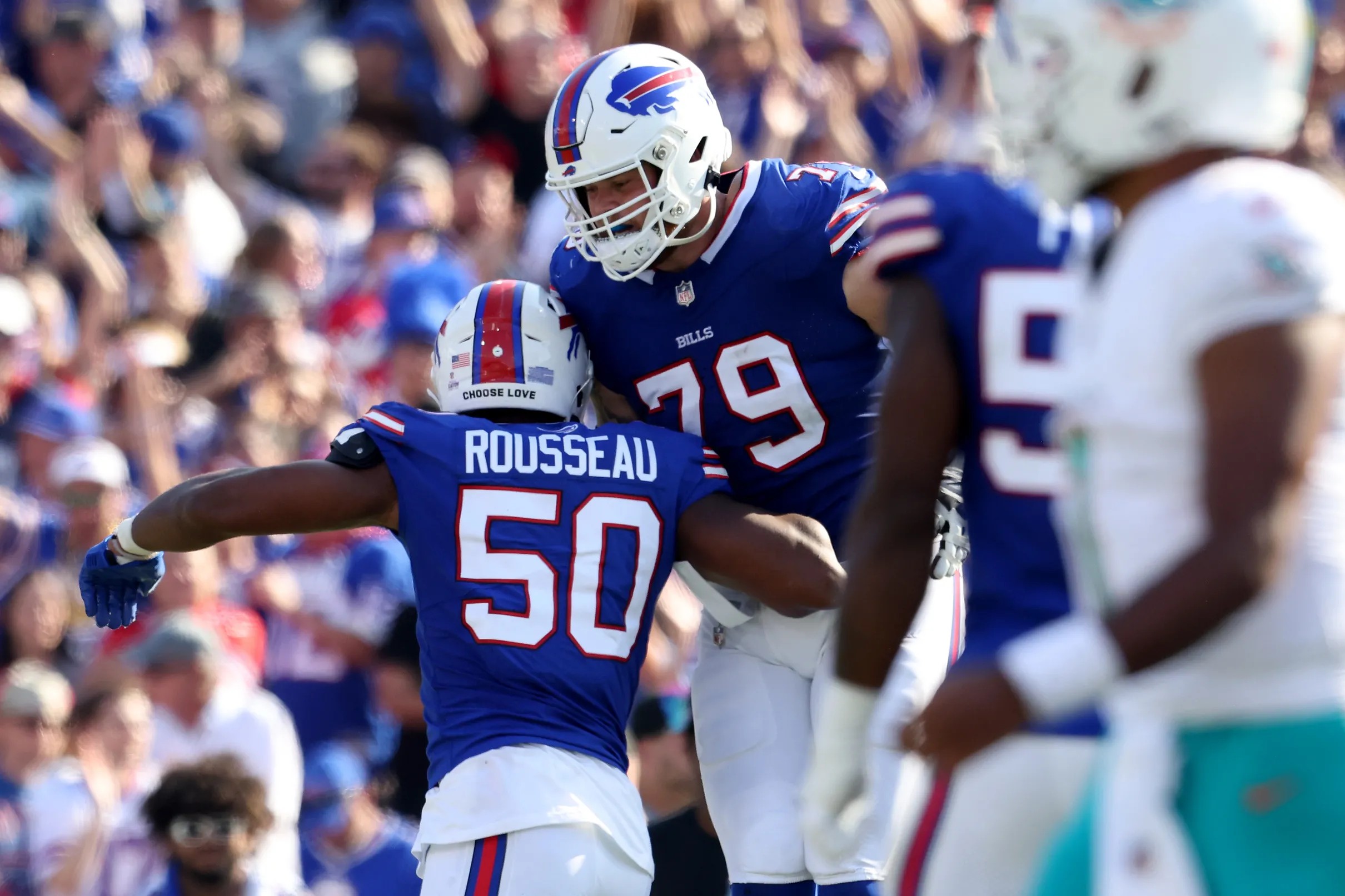 Greg Rousseau sacks Tua, Bills vs. Dolphins