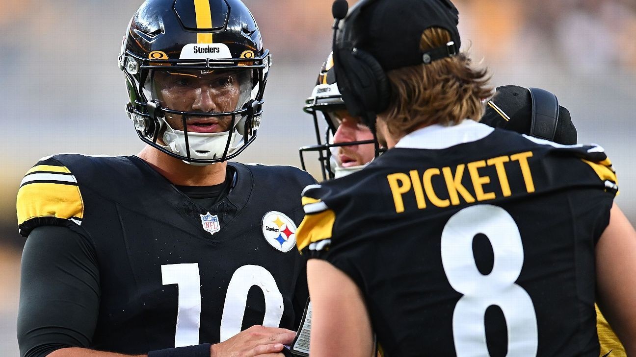 Steelers QB Kenny Pickett exits with injury in Week 4