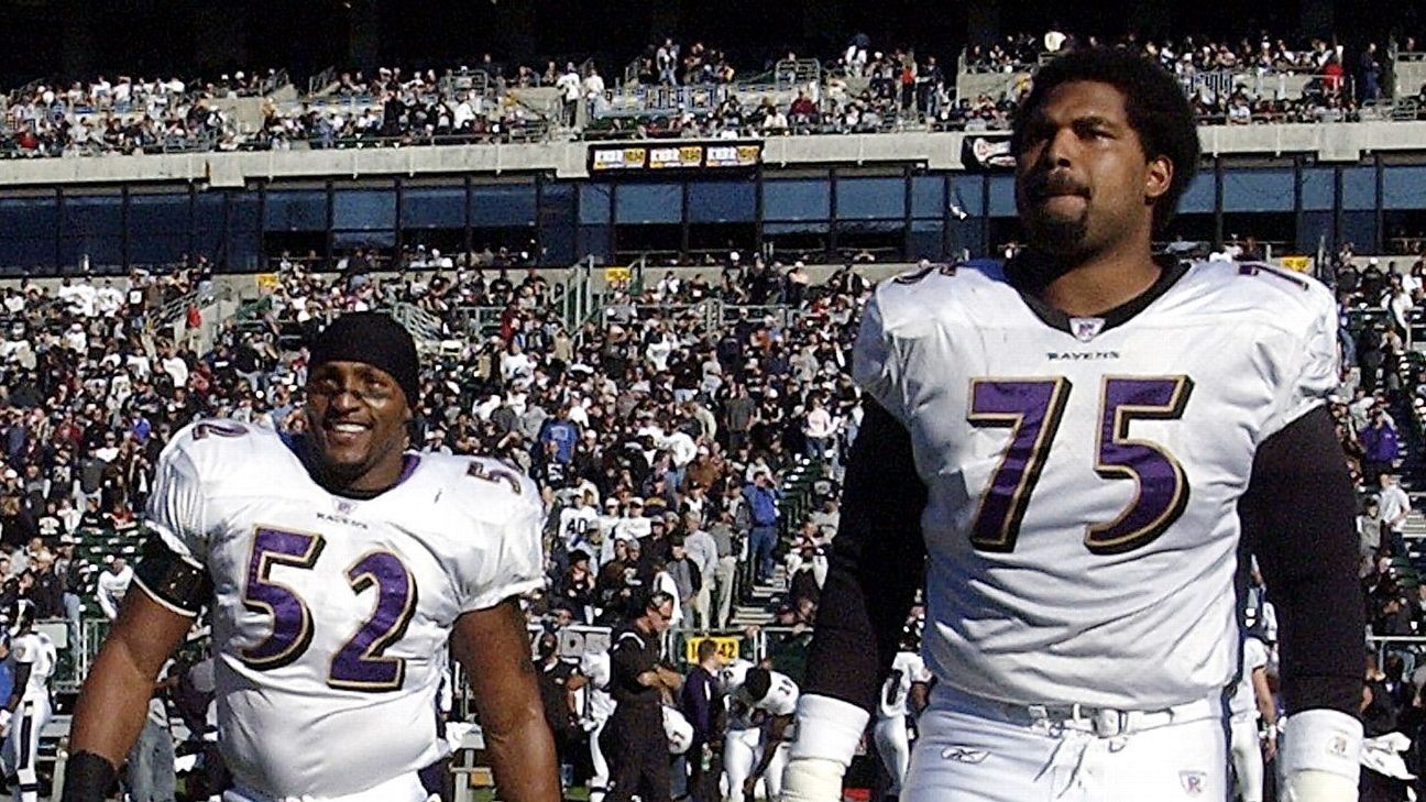 Ravens make NFL history with Ray Lewis joining Jonathan Ogden in Hall