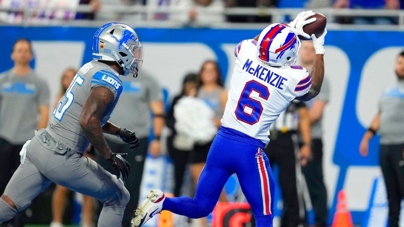 Bills answer Lions with Josh Allen touchdown pass to Isaiah McKenzie - ESPN