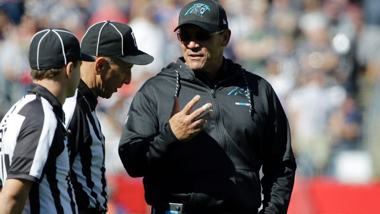 Panthers give coach Ron Rivera twoyear contract extension