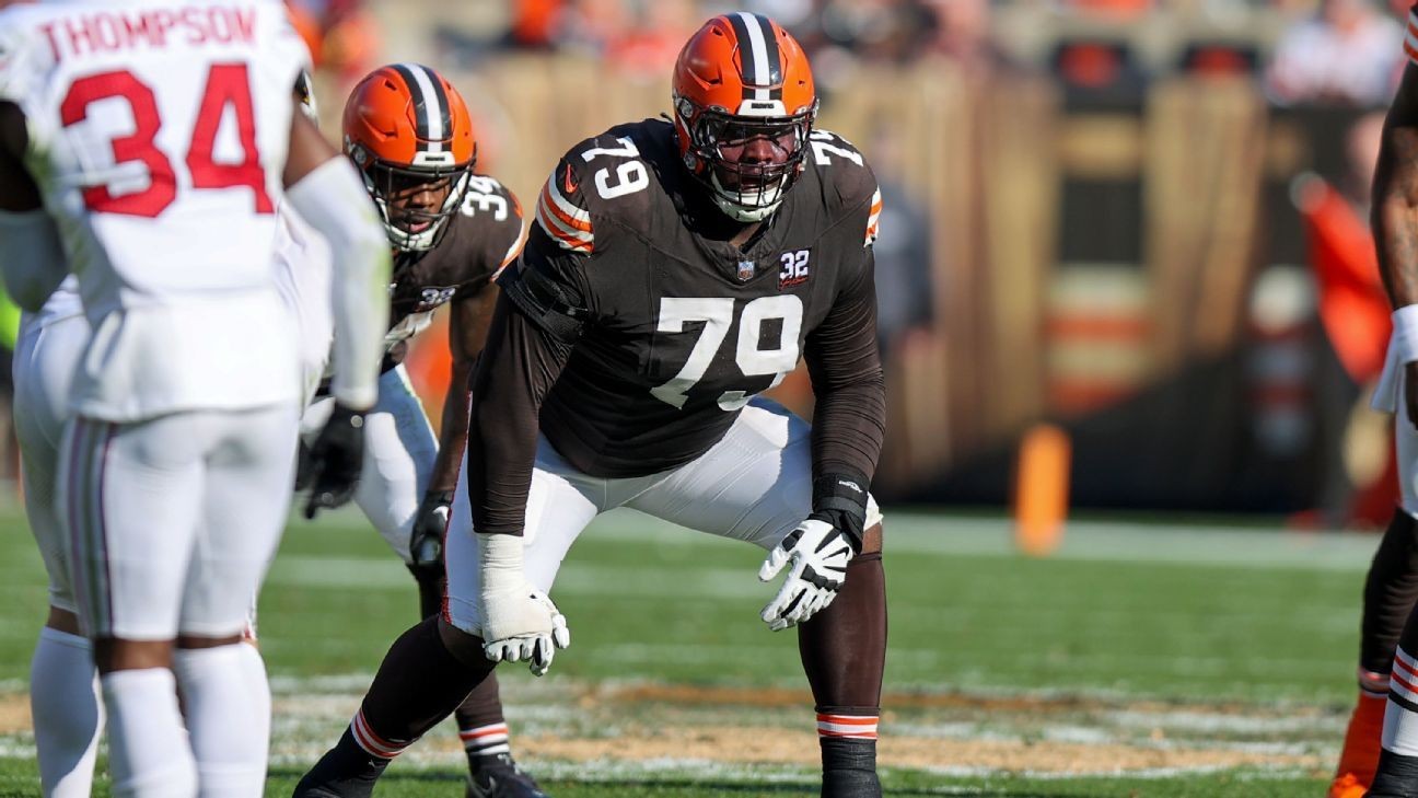 Browns RT Dawand Jones To Have Season-ending Knee Surgery