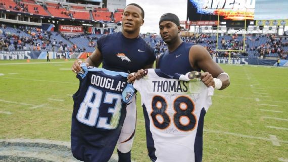 Demaryius Thomas explains why he swapped jerseys with Harry Douglas - Mile  High Sports