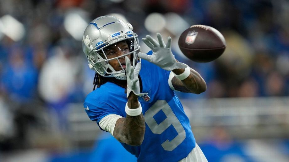 NFL Reinstates Detroit Lions Jameson Williams, Eligible to Play against  Panthers