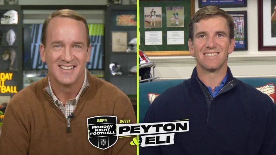 Packers – Lions: Peyton, Eli Manning on 'MNF' best moments