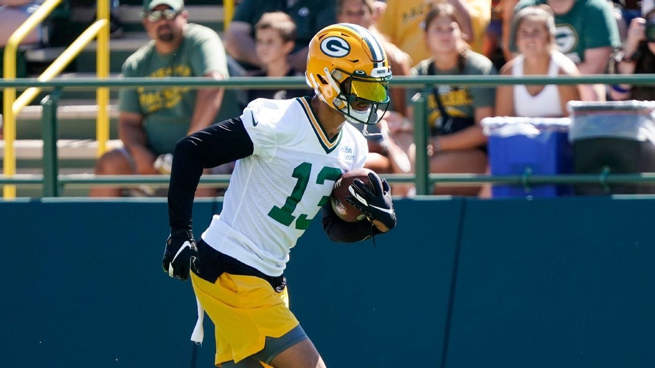 Green Bay Packers WR Allen Lazard As Doubtful For Season Opener Vs 