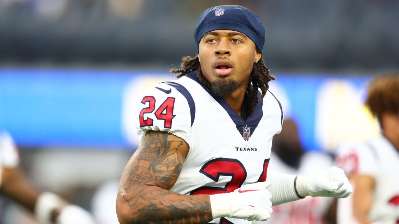 Texans place CB Derek Stingley Jr. on IR with hamstring injury