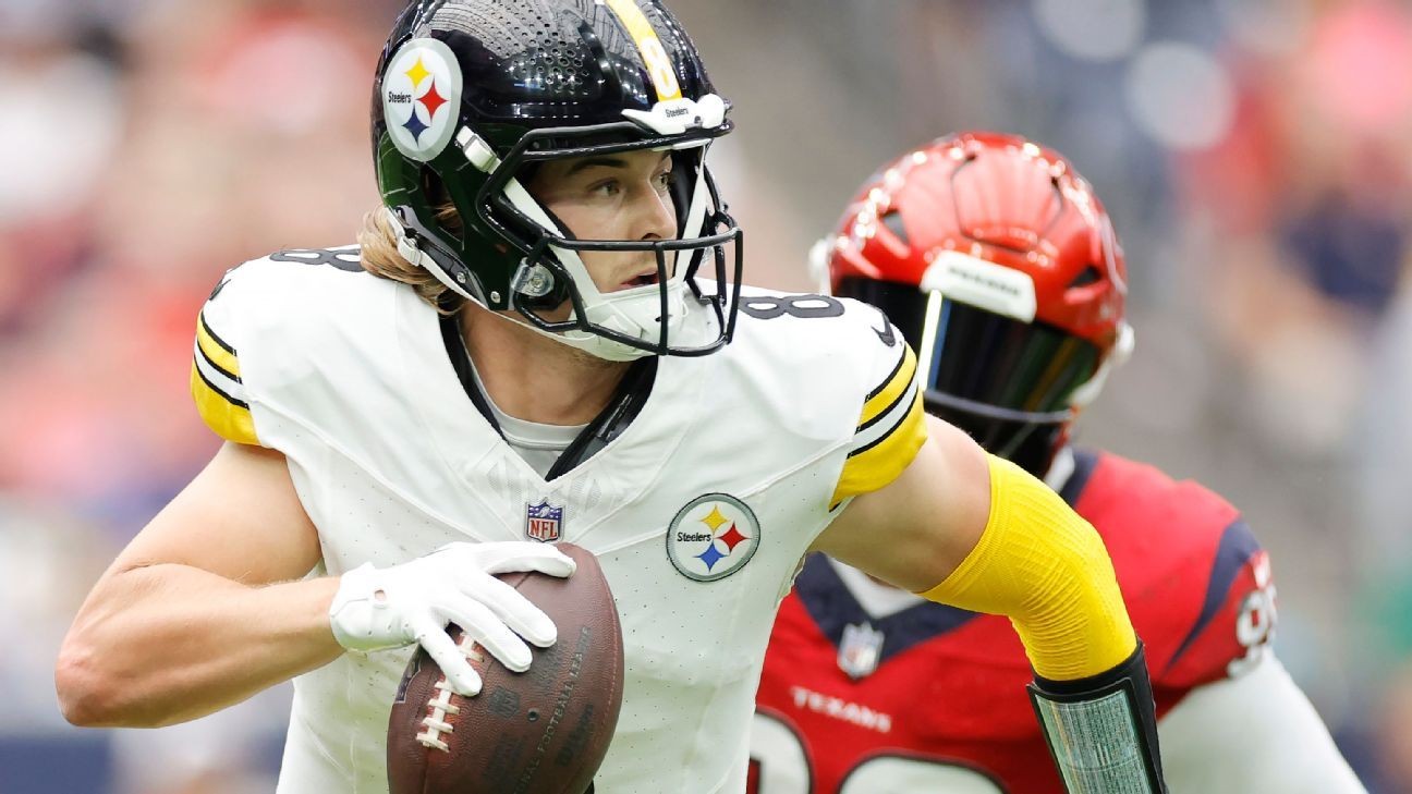 Steelers QB Kenny Pickett injures knee, out vs. Texans, National